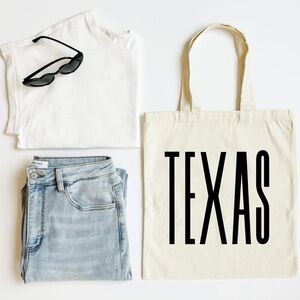 Texas Tote Bag